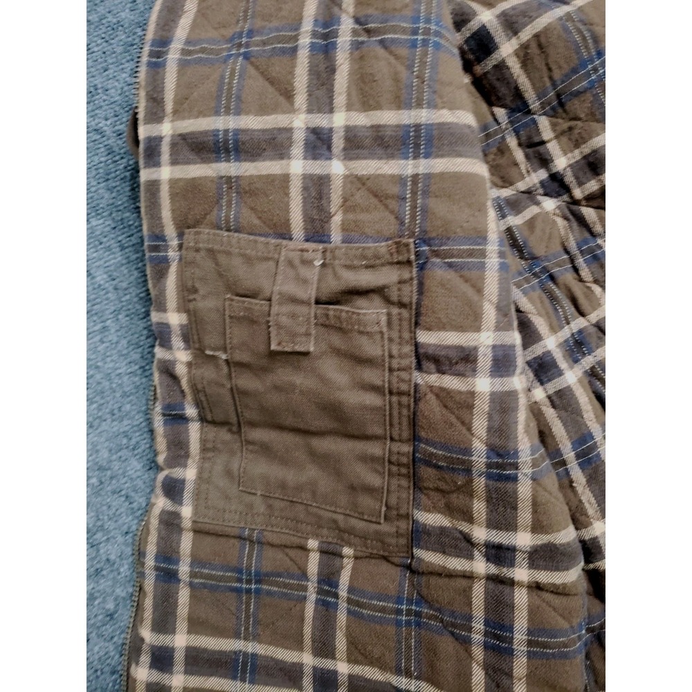 Berne Brown Duck Canvas Coat Jacket Mens XXL Hunting Work Chore Lined Carhartt - Picture 8 of 10